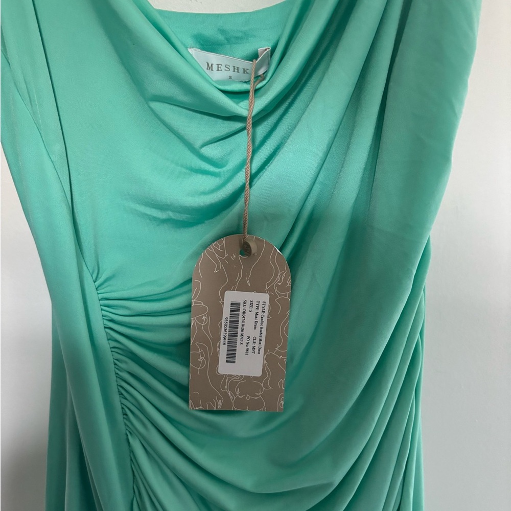 Turquoise Meshki Maxi Dress